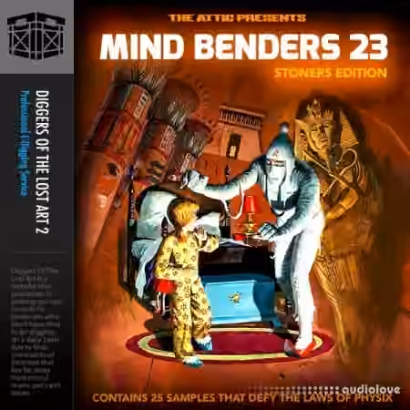 Boom Bap Labs The Attic Mind Benders 23 [WAV] - Sample Pack Artwork