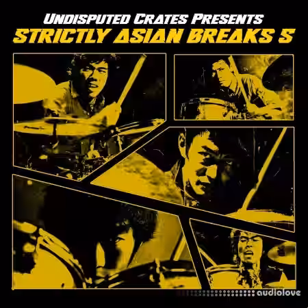 Boom Bap Labs Undisputed Crates Strictly Asian Breaks 5 [WAV] - Sample Pack Artwork