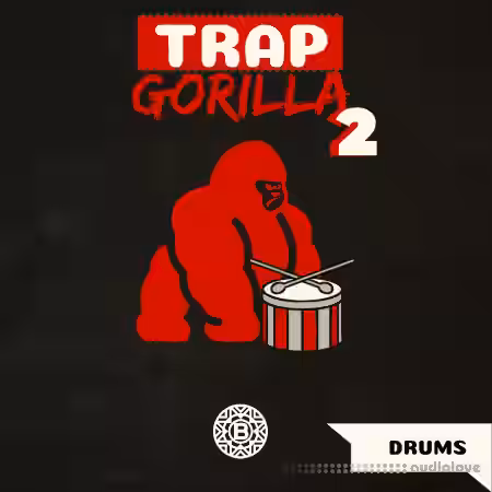 Braumah Beats Trap Gorilla Drums Vol.2 [WAV, MiDi]