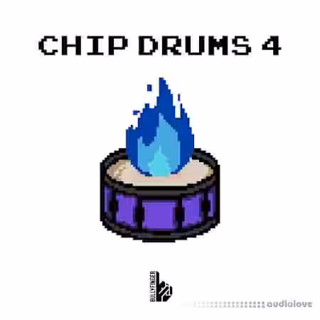 Bullyfinger Chip Drums 4 [WAV] - Sample Pack Artwork