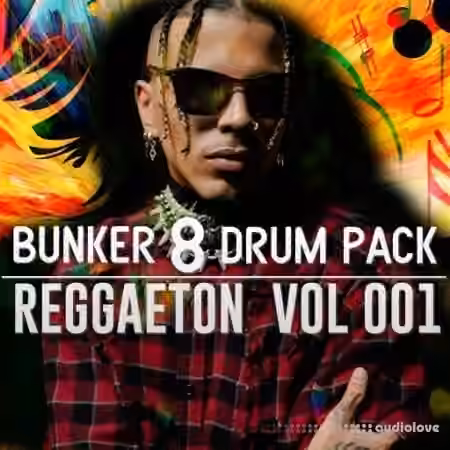 Bunker 8 Bunker 8 Custom Drum Pack Reggaeton Grooves 001 [WAV] - Sample Pack Artwork