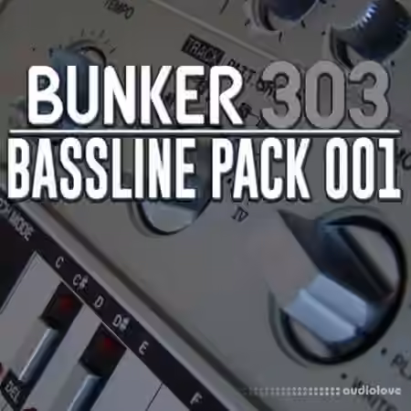 Bunker 8 Digital Labs Bunker 303 Bassline Pack 001 [WAV] - Sample Pack Artwork