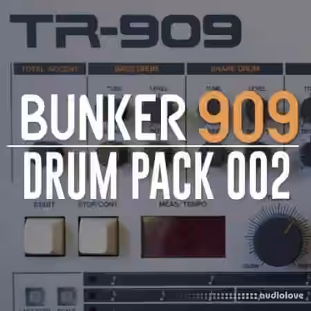 Bunker 8 Digital Labs Bunker 909 Drum Pack 002 [WAV] - Sample Pack Artwork