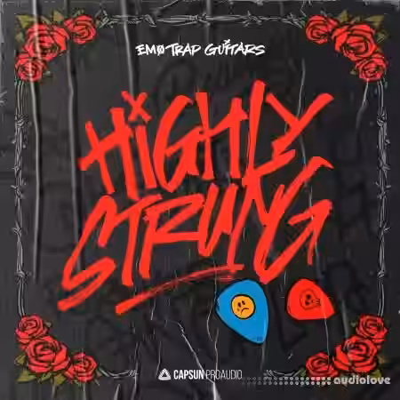 Capsun ProAudio Highly Strung Emo Trap Guitars [WAV] - Sample Pack Artwork