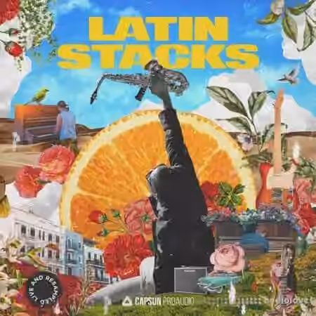 Capsun ProAudio Latin Stacks Live And Resampled [WAV] - Sample Pack Artwork