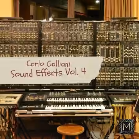 Carlo Galliani Sound Effects Vol.4 [WAV] - Sample Pack Artwork