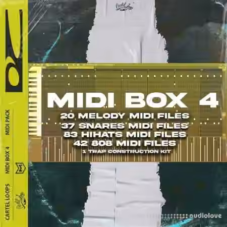 Cartel Loops MIDI Box Vol.4 [WAV, MiDi] - Sample Pack Artwork