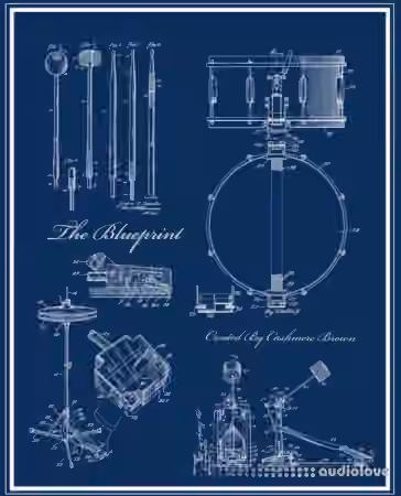 Cashmere Brown Blueprint Drum Kit Vol.1 [WAV] - Sample Pack Artwork