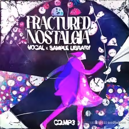 CD.mp3 Fractured Nostalgia [WAV] - Sample Pack Artwork