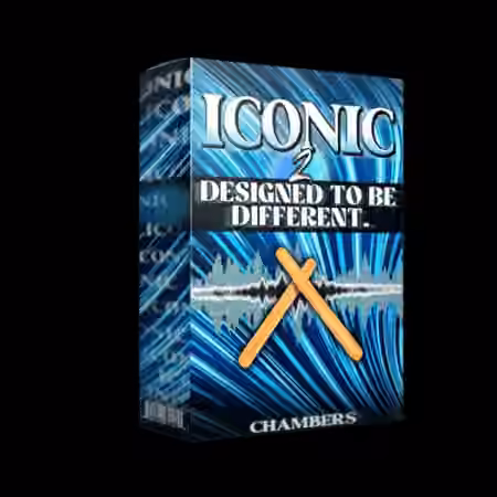 Chambers ICONIC Vol.2 Drum Kit [WAV] - Sample Pack Artwork