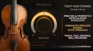 Cinematic Composing Tight High Strings Original [KONTAKT]