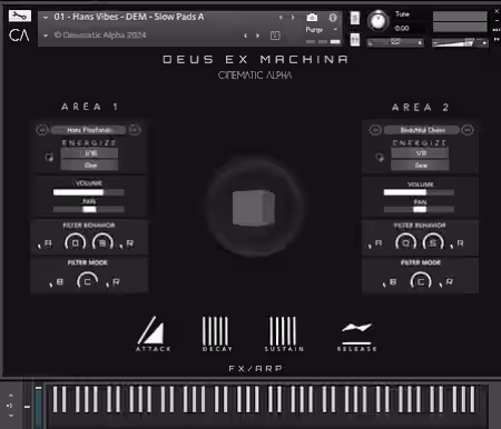 Cinematicha Deus Ex Machina [KONTAKT] - Sample Pack Artwork