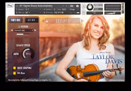 Cinesamples Taylor Davis [KONTAKT] - Sample Pack Artwork
