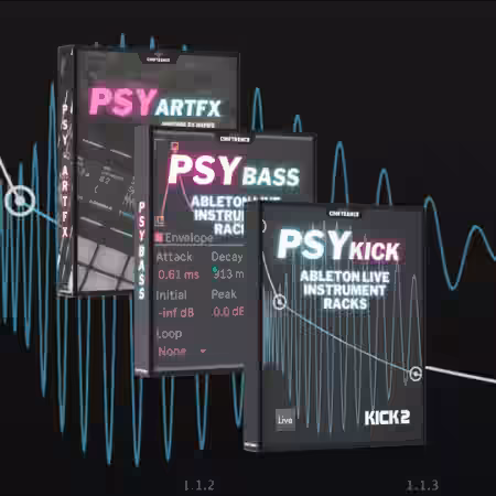 Cinetrance Ableton Racks Bundle [Ableton Live] - Sample Pack Artwork