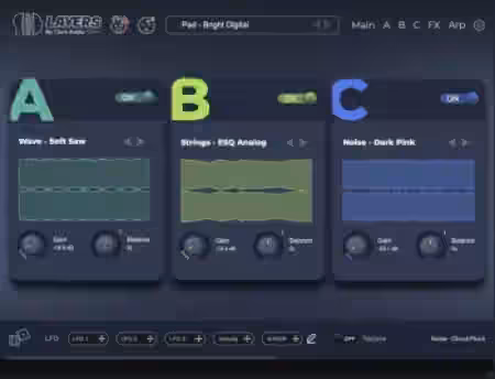Clark Audio Layers Pro v1.0 Incl Sample Library REGGED [WiN, MacOSX] - Sample Pack Artwork