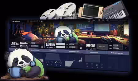 Clark Audio Lofi Panda 3 Bedroom Beats Expansion v1.0 [WiN, MacOSX] - Sample Pack Artwork