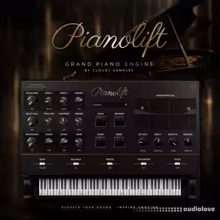 Cloudy Samples Pianolift RETAiL [WiN, MacOSX] - Sample Pack Artwork