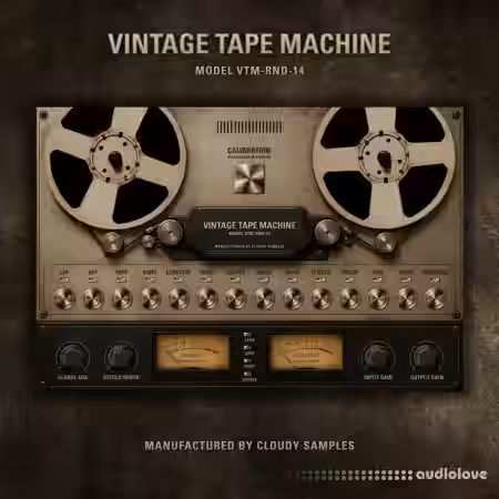 Cloudy Samples Vintage Tape Machine RETAiL [WiN, MacOSX] - Sample Pack Artwork