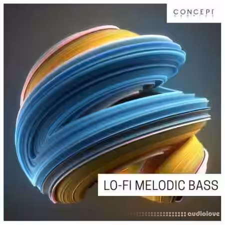 Concept Samples Lo-Fi Melodic Bass [WAV] - Sample Pack Artwork