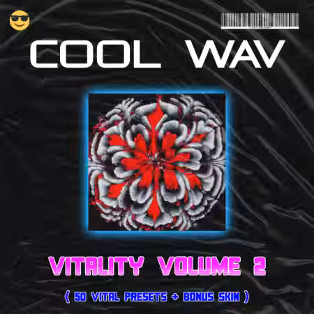 Cool WAV Vitality Vol.2 [VITAL] [Synth Presets] - Sample Pack Artwork