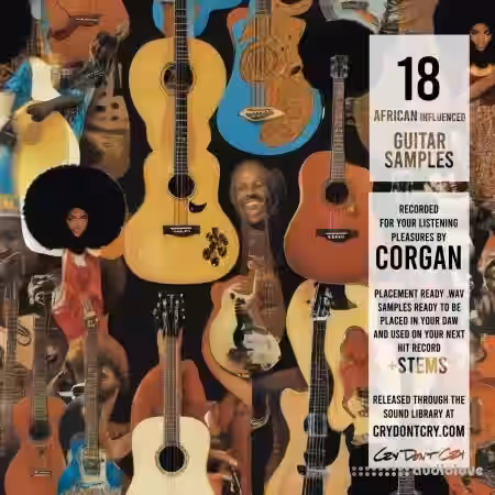 Corgan 18 Afro Guitar Samples [WAV] - Sample Pack Artwork