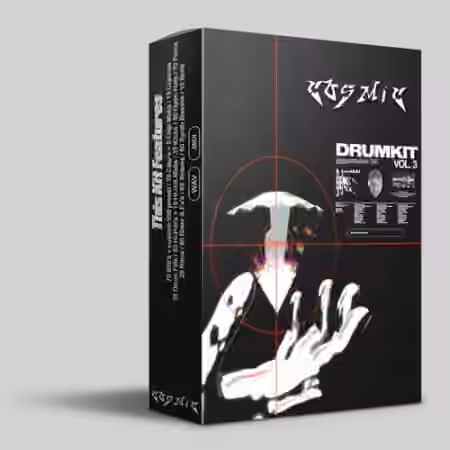 COSMIC Drumkit Vol.3 [WAV] - Sample Pack Artwork