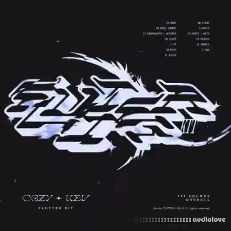 Cozy Kev FLUTTER Kit [WAV, MiDi] - Sample Pack Artwork