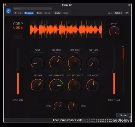 Cr8ive Audio The Compressor Code v1.0.0 [MacOSX] - Sample Pack Artwork