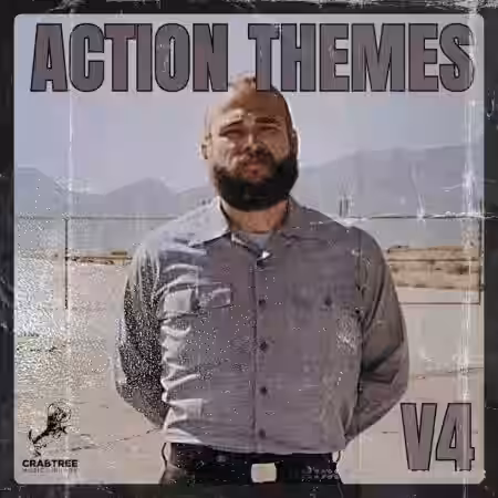 Crabtree Music Library Action Themes Vol.4 [WAV] - Sample Pack Artwork