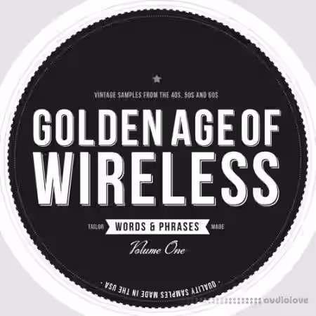 Crate Diggers Golden Age of Wireless Words and Phrases Vol.1 [WAV] - Sample Pack Artwork