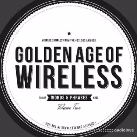 Crate Diggers Golden Age of Wireless Words and Phrases Vol.2 [WAV] - Sample Pack Artwork