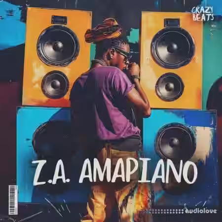 Crazy Beats Za Amapiano Vol 1 [WAV, MiDi] - Sample Pack Artwork