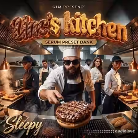 CTM GLOBAL Unc´s Kitchen Serum Bank by Sleepyctm [WAV, Synth Presets] - Sample Pack Artwork