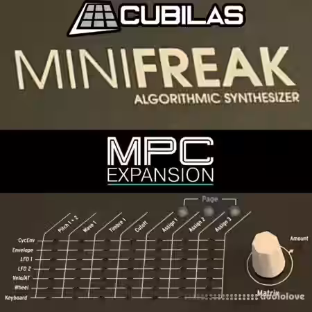 Cubilas Arturia MiniFreak MPC Expansion [MPC] - Sample Pack Artwork