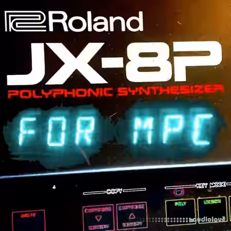 Cubilas Roland JX-8P MPC Expansion [MPC] - Sample Pack Artwork