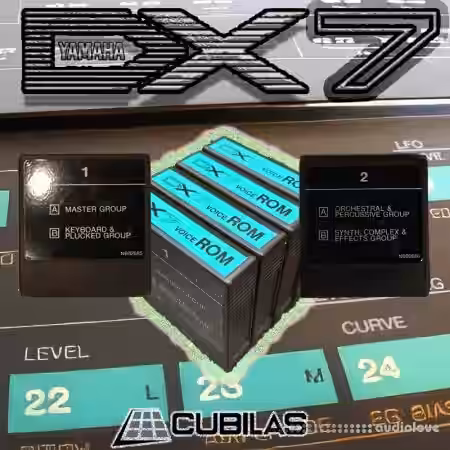 Cubilas YamaROM DX-7 MPC Expansion [MPC] - Sample Pack Artwork