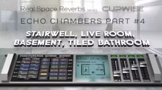 Cupwise Echo Chambers 4 Stairwell Live Room Basement Tiled Bathroom [Nebula]