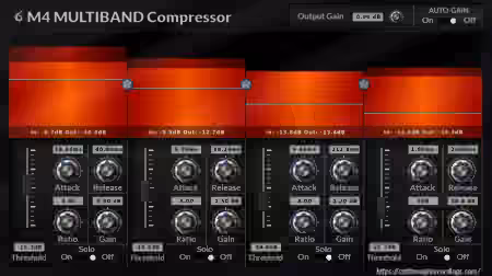 Cut Through Recordings M4 Multiband Compressor v2.0.7 [WiN, MacOSX, Linux] - Sample Pack Artwork