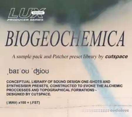 Cutspace BIOGEOCHEMICA [WAV, Synth Presets] - Sample Pack Artwork