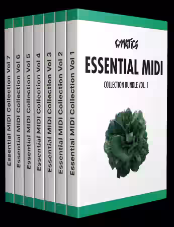 Cymatics Essential MIDI Collection Bundle [MiDi] - Sample Pack Artwork