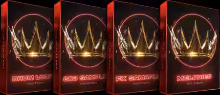 Cymatics King of Beats 2025 Hip-Hop Edition [WAV, MiDi] - Sample Pack Artwork