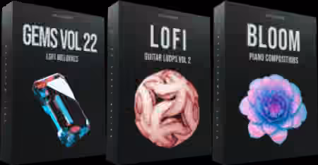 Cymatics Lofi Bundle [WAV, MiDi] - Sample Pack Artwork