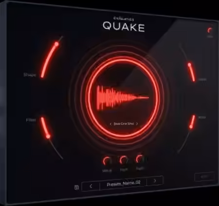 Cymatics QUAKE Bass Engine v1.0.0 [WiN, MacOSX] - Sample Pack Artwork