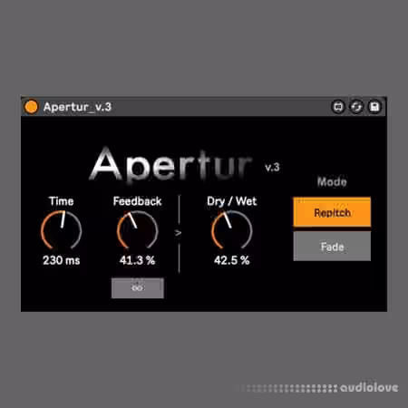 daisuke kawashima Apertur [Max for Live] - Sample Pack Artwork