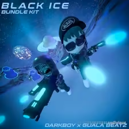 DARKBOY X GUALA Black Ice Bundle Kit [WAV, MiDi, Synth Presets] - Sample Pack Artwork