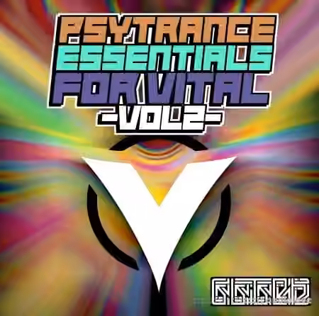 Dash Glitch Psytrance Essentials for Vital Vol.2 [Synth Presets] - Sample Pack Artwork