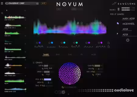 Dawesome Novum v1.17 [WiN] - Sample Pack Artwork