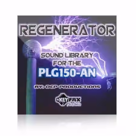 DCP Productions Regenerator Voice Bank for use with the PLG150-AN (Yamaha MOTIF Classic and Rack / MOTIF ES and Rack) [Synth Presets]