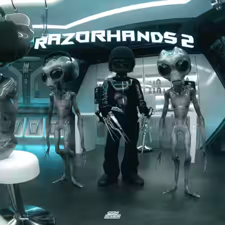 Deedotwill RAZORHANDS 2 Drum Kit [WAV] - Sample Pack Artwork