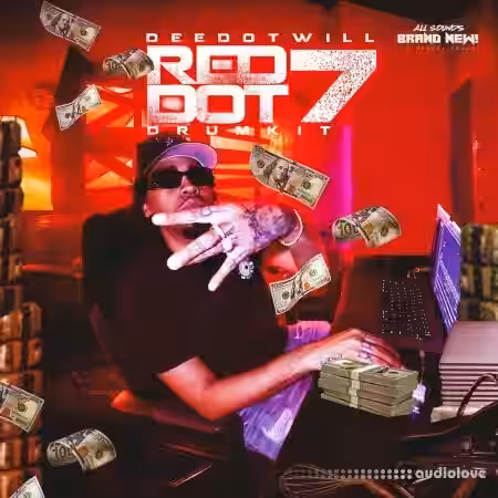 Deedotwill RED DOT 7 Drum Kit (Official) [WAV] - Sample Pack Artwork